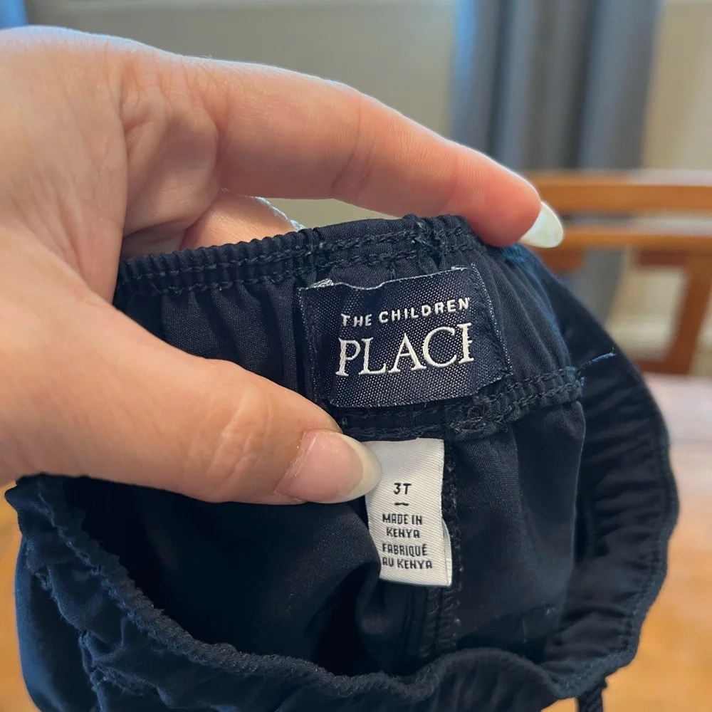 The Children’s Place Boys 3T Navy Athletic Shorts Elastic Waist Toddler